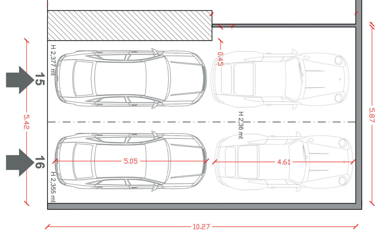 À vendre : 4 parking - VOILES DU CAP - 7/7